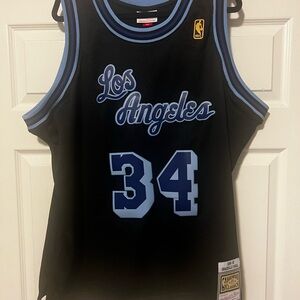Mitchell & Ness Hardwood Classics Black Jersey